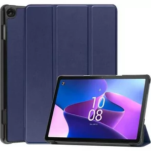 Bizon Etui Case Tab Croc do Lenovo Tab M10 Gen 3, granatowe - Etui do tabletów - miniaturka - grafika 1