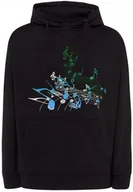 Bluzy damskie - Bluza kolorowy nadruk Nutki Nuty Muzyka r.XXL - KJH - miniaturka - grafika 1