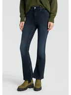 Spodenki damskie - Hugo Boss Orange Dżinsy - Bootcut fit - w kolorze granatowym - miniaturka - grafika 1