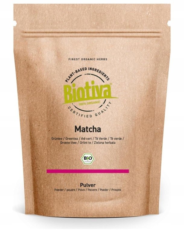 Bio Matcha Tradycyjna Zielona Herbata sproszkowana 100g Macza Matcha Tea