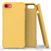 Etui i futerały do telefonów - Soft Color Case elastyczne żelowe etui do iPhone SE 2022 / SE 2020 / iPhone 8 / iPhone 7 żółty - miniaturka - grafika 1