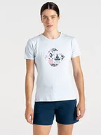 Koszulki sportowe damskie - Dare 2b Koszulka funkcyjna "Tranquility III Tee" w kolorze białym - miniaturka - grafika 1