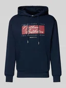 Bluzy męskie - Bluza z kapturem o kroju regular fit z mieszanki bawełny - miniaturka - grafika 1