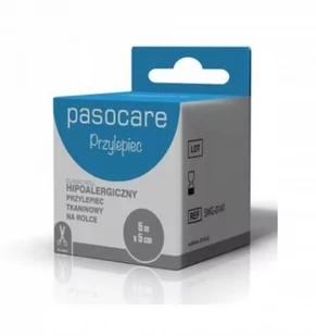 Paso TRADING SP. Z O.O. Plaster PASOCARE tkaninowy na rolce 5m x 5cm 9058030 - Apteczki i materiały opatrunkowe - miniaturka - grafika 1
