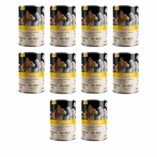 Karma dla kota Pet Republic, o smaku kurczaka, mokra, 10 x 400 g - Mokra karma dla kotów - miniaturka - grafika 1