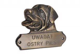 Wizytówka "ROTWEILER" patyna - Numery na dom - miniaturka - grafika 1