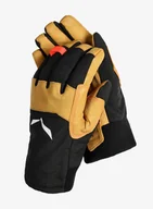 Rękawiczki - Rękawiczki z membraną damskie Salewa Ortles TirolWool Gloves - black out - miniaturka - grafika 1