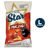 Chrupki - Star - Maczugi o smaku ketchup - miniaturka - grafika 1