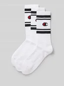 Skarpetki męskie - Skarpety z wyhaftowanym logo w zestawie 3 szt. model ‘Crew’ - miniaturka - grafika 1