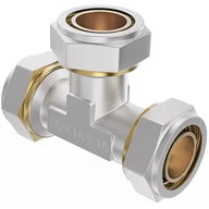 Łączniki, trójniki, kształtki - Mexen PEX-S trójnik skręcany PEX 25 x 25 x 25 - W97230-252525-00 - miniaturka - grafika 1