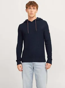 Jack & Jones Sweter w kolorze granatowym - Swetry męskie - miniaturka - grafika 1