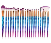 Pędzle do makijażu - ZESTAW PĘDZLI do Makijażu w Stylu Unicorn Jednorożec MAKEUP AG798 - miniaturka - grafika 1