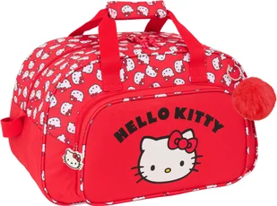 Torba sportowa Hello Kitty Iconic White Red 40 x 24 x 23 cm - Torby sportowe - miniaturka - grafika 1