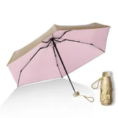 Parasole - Parasol kieszonkowy parasolka składany kompaktowy mała mały mini LEKKI #COOL_ITEMS - miniaturka - grafika 1