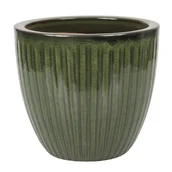 Donice - Cermax Donica szkliwiona 4377 śr.36cm zielona - miniaturka - grafika 1