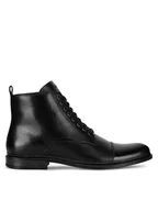 Botki męskie - Lasocki Trzewiki MB-STEFF-13 Czarny - miniaturka - grafika 1