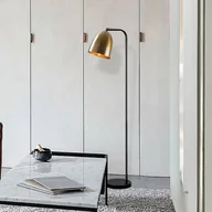 Lampy stojące - Opviq Lampa podłogowa Tattoo 4091 złoty antyczny/czarny, metal wysokość 120 cm - miniaturka - grafika 1