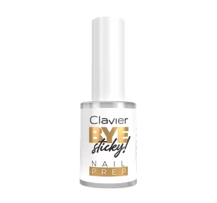 CLAVIER BYE STICKY! PREPARAT ODTŁUSZCZAJĄCY DO PAZNOKCI 7ML - Zmywacze i cleanery do paznokci - miniaturka - grafika 1