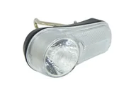 Akcesoria rowerowe - Lampka rowerowa przednia LED na dynamo 4bike - miniaturka - grafika 1