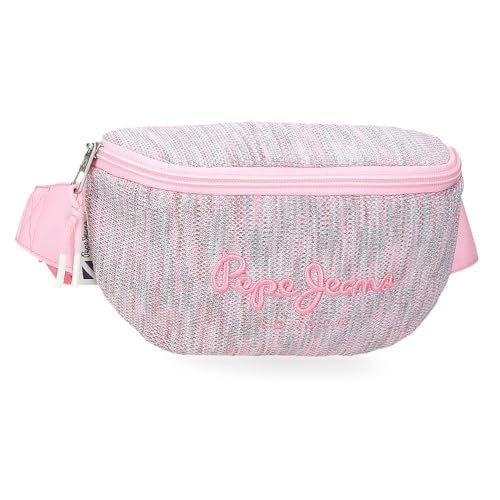 Pepe Jeans Miri Z paskiem na biodro 22x12x7 cms Poliester by Joumma Bags by Joumma Bags Różowy, Różowy, Fajka