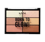 Rozświetlacze do twarzy i ciała - NYX Paleta rozświetlająca do makijażu NYX - miniaturka - grafika 1
