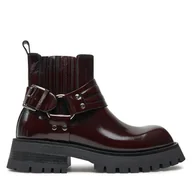 Botki damskie - Botki Bronx Qui-Nn 47594-OS Czarny - miniaturka - grafika 1