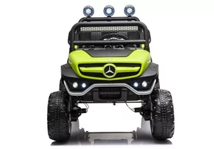 Pojazd na Akumulator Mercedes Unimog S Zielony - Pojazdy elektryczne dla dzieci - miniaturka - grafika 2