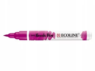 Talens PISAK ECOLINE BRUSH PEN: 545 RED VIOLET 11505450 - Kredki, ołówki, pastele i pisaki - miniaturka - grafika 1