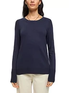Swetry damskie - ESPRIT Damski sweter 993EE1I302, 400/NAVY, XXS, 400/granatowy, XXS - miniaturka - grafika 1