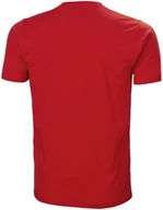 Koszulki męskie - T-shirt HELLY HANSEN Manchester T-Shirt, red S - miniaturka - grafika 1