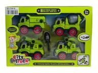 Zabawki konstrukcyjne - Zestaw Pojazdów Do Skręcania 539938 - miniaturka - grafika 1