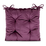 Poduszki na krzesła - Amelia Home Siedzisko poduszka na krzesło 40x40 Aleksa wygodna fioletowa AH/ALEKSA/PL/4040 - miniaturka - grafika 1