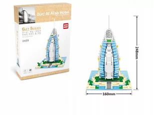 Mini Klocki Architecture Burj Al Arab Hotel 909el. - Klocki - miniaturka - grafika 1