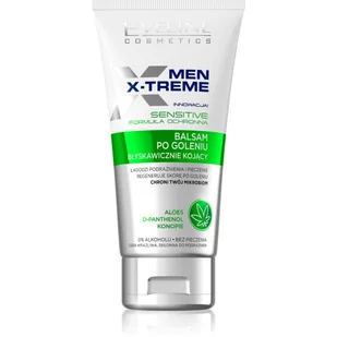 Eveline MEN X-TREME Sensitive - Balsam po goleniu błyskawicznie kojący - 150 ml - Balsamy po goleniu - miniaturka - grafika 1