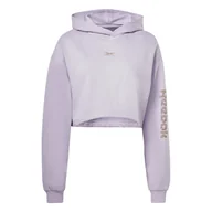 Bluzy damskie - Damska Bluza REEBOK MODERN SAFARI COVERUP HT6074 – Fioletowy - miniaturka - grafika 1