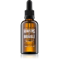Kosmetyki i akcesoria do pielęgnacji brody - Hawkins & Brimble Hawkins & Brimble Natural Grooming Elemi & Ginseng odżywczy olejek do brody i wąsów 50 ml - miniaturka - grafika 1