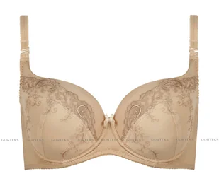 Yvette/B4 biustonosz usztywniany beżowy (kolor jak na zdjęciu, rozmiar 95D) - Biustonosze - miniaturka - grafika 10