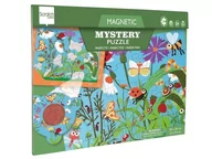 Układanki dla dzieci - Scratch - 2 w 1 Puzzle magnetyczne i gra Szukaj z lupą - Robaczki 30 el. 3+ - miniaturka - grafika 1