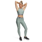 Legginsy - Damskie legginsy treningowe Under Armour UA HG Legging - zielone - miniaturka - grafika 1