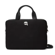 Torby na laptopy - Torba na laptopa KARL LAGERFELD A1W32103 Czarny - miniaturka - grafika 1