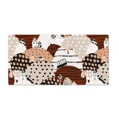 Podkładki na biurko - Ozdobna mata na biurko Ilustracja miasta 120x60 cm - miniaturka - grafika 1