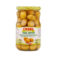Pasztet i przetwory mięsne - Cebel Oliwki Zielone Kirma 720 ml – Tureckie zielone oliwki rozgniecione - miniaturka - grafika 1