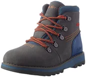 Buty dla dziewczynek - Kickers Buty dziecięce Kicknature Oxford, khaki pomarańczowy, 25 EU - miniaturka - grafika 1