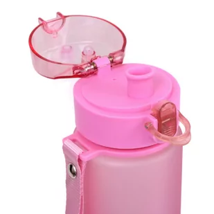 Casno Butelka tritanowa Casno KXN-1115 560 ml różowa KXN-1115I - Shakery i bidony sportowe - miniaturka - grafika 3