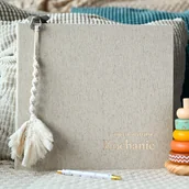 Scrapbooking - Pamiętnik dziecka "Twoja historia, Kochanie" - Len - miniaturka - grafika 1