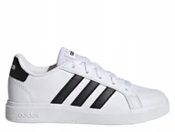Trampki damskie - Buty damskie adidas Grand Court białe trampki GW6511 37 1/3 - miniaturka - grafika 1