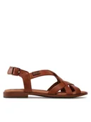 Sandały damskie - Pikolinos Sandały W0X-0556ST Brązowy - miniaturka - grafika 1