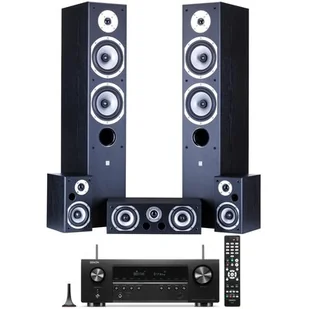 Kino domowe Denon Kino domowe HTS S660H + WILSON Movix 5.0 Czarny - Kino domowe - miniaturka - grafika 1