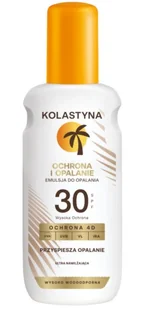 Kolastyna Sun Emulsja Opalanie i Ochrona SPF30, Spray - Balsamy i kremy do opalania - miniaturka - grafika 1