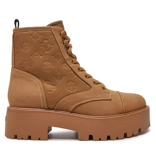 Botki Guess Vaina FLTSLR LEM10 Brązowy - Botki damskie - miniaturka - grafika 1